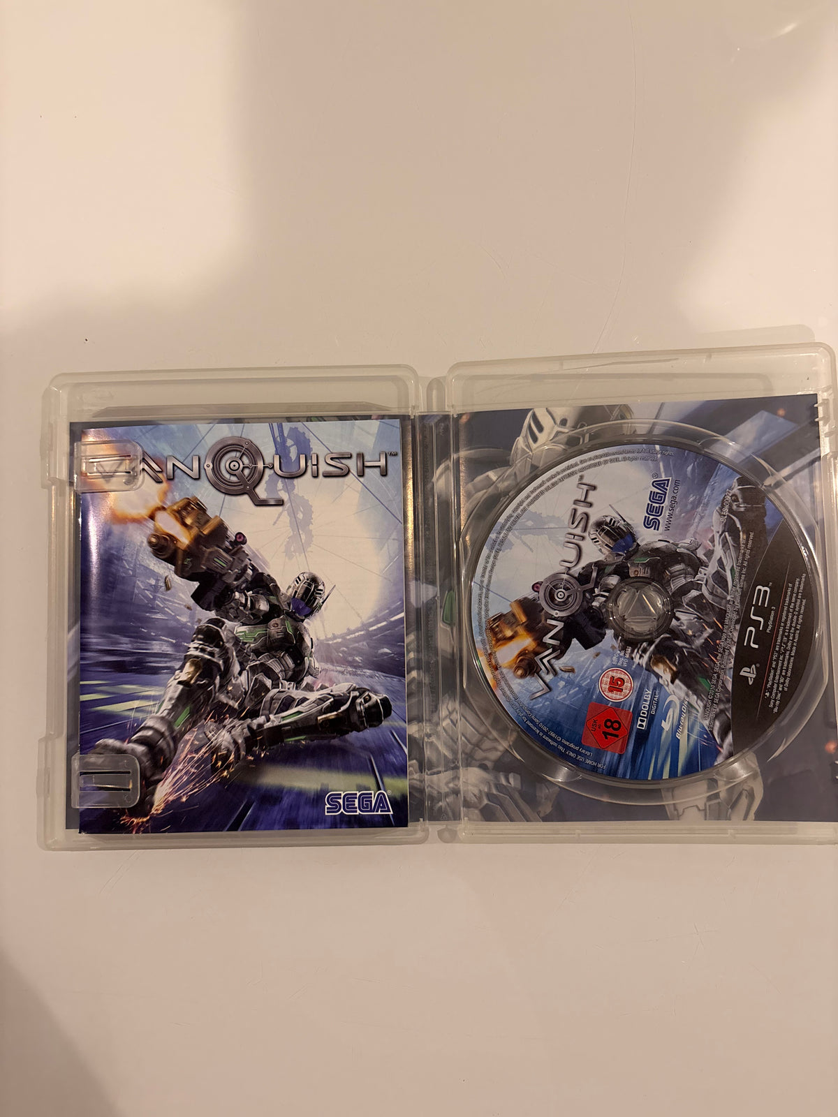Vanquish Limited Edition mit lentikularer Hülle - PS3