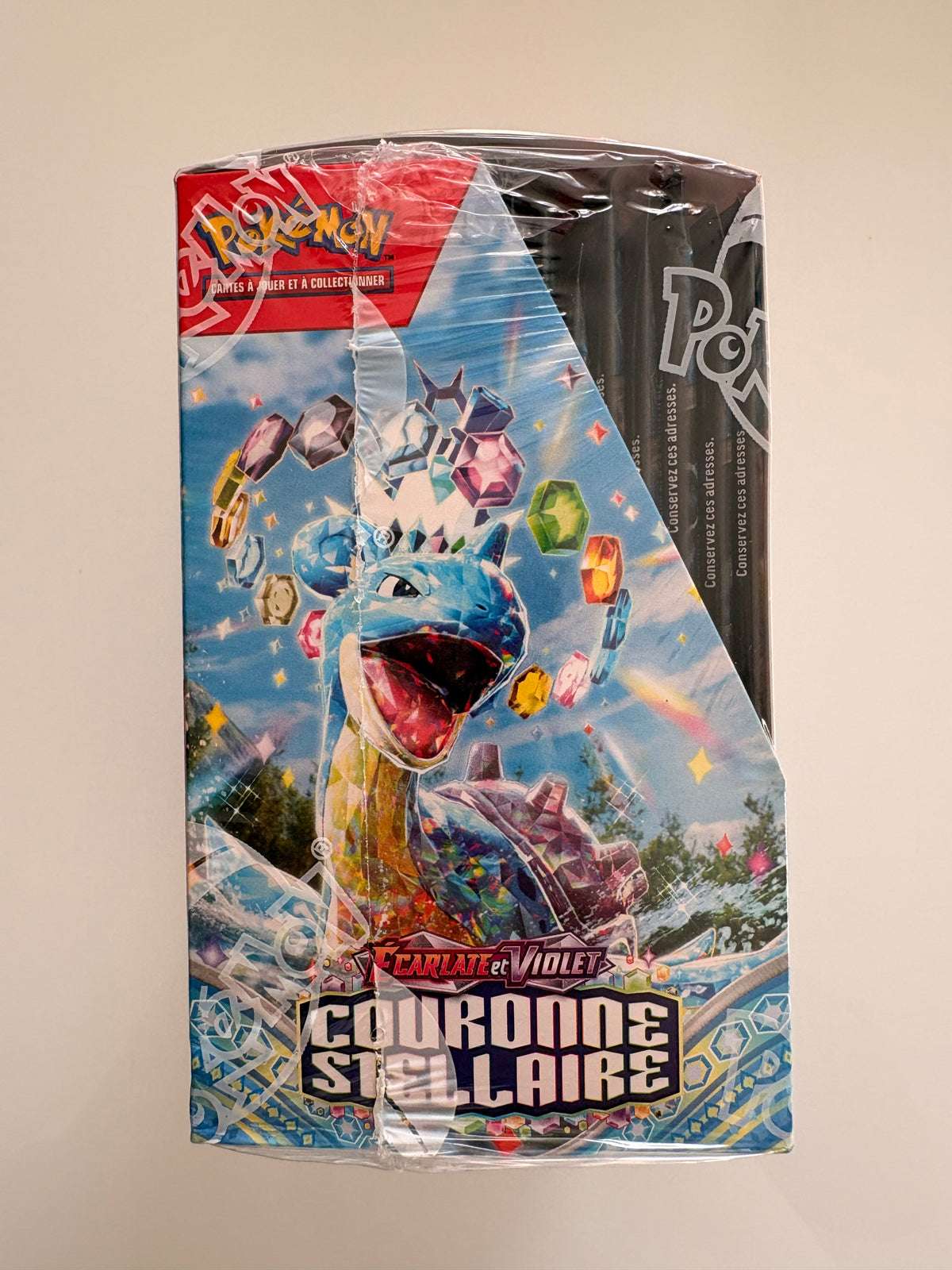 Stellar Crown EV07 Pokémon Display (36 French Booster Packs) - Factory Sealed