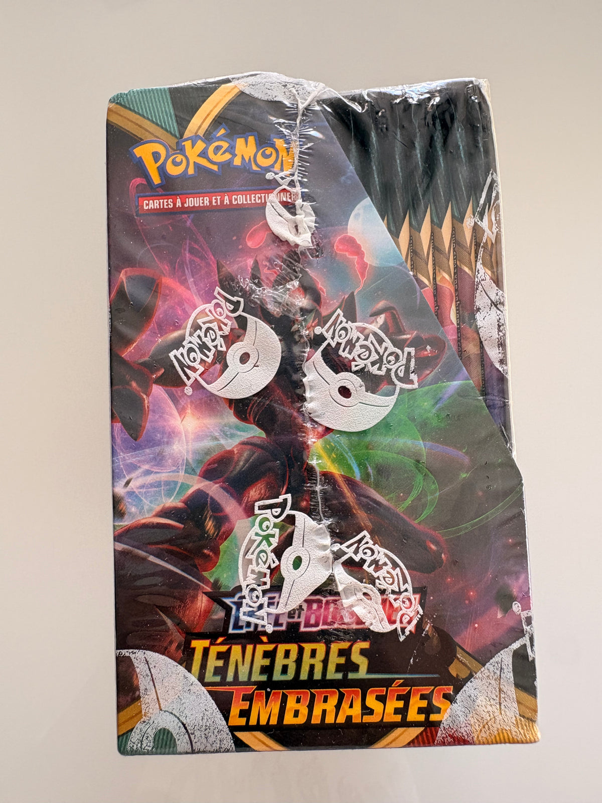 Display Pokémon Épée et Bouclier Ténèbres Embrasées EB03 (36 Boosters VF) - Scellé d'origine