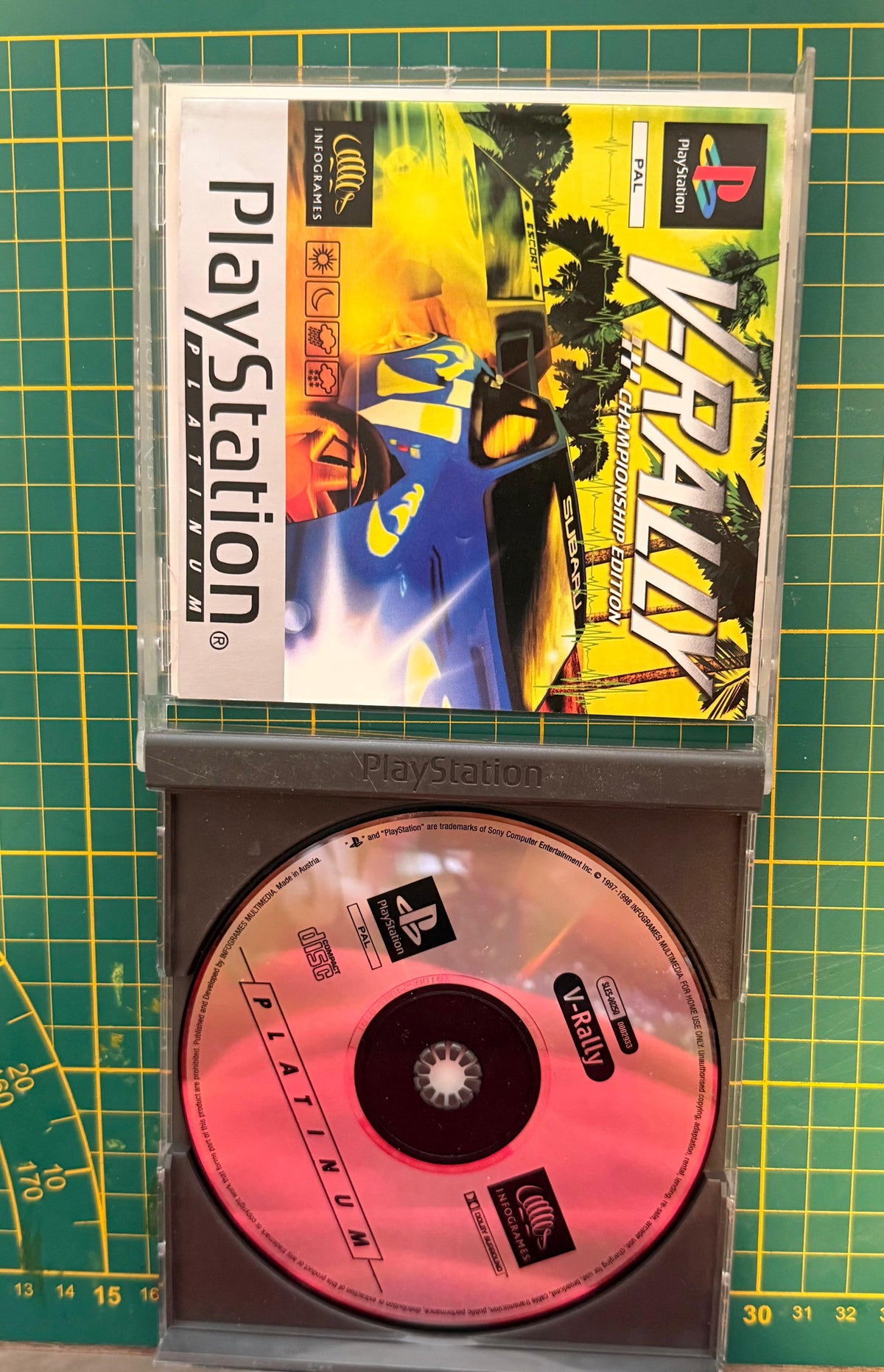 V-Rally Championship Edition (Gamme Platinum) - PS1
