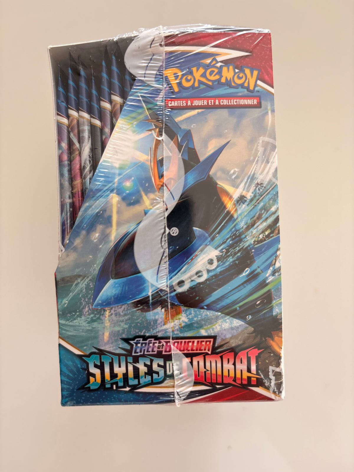 Pokémon Schwert & Schild Kampfstile SWSH05 Display (36 Booster FR) – originalversiegelt