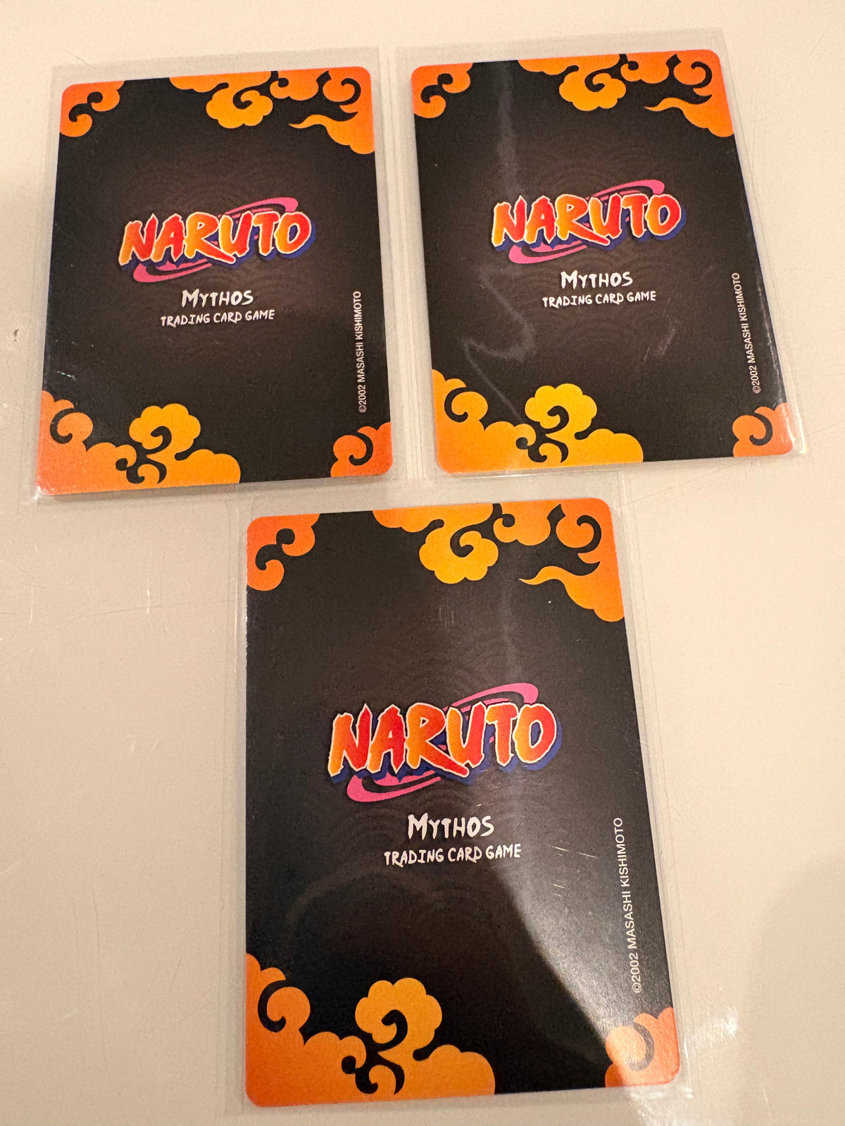Lot Trio Sand Siblings / Team Baki (Rare Holo) – Gaara, Temari, Kankuro - 1st Edition Naruto Mythos TCG