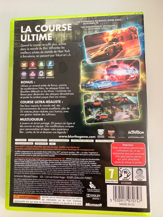 Blur Xbox 360