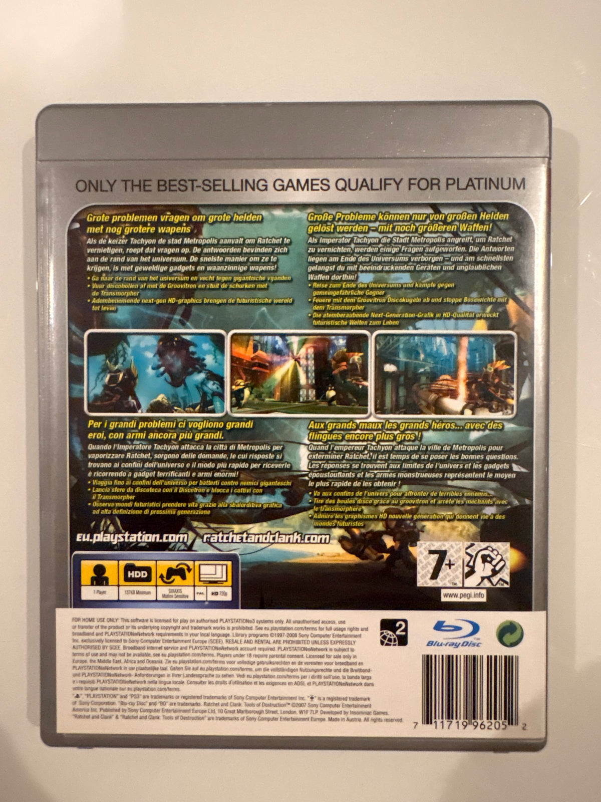Ratchet & Clank: Tools of Destruction Platinum - PS3