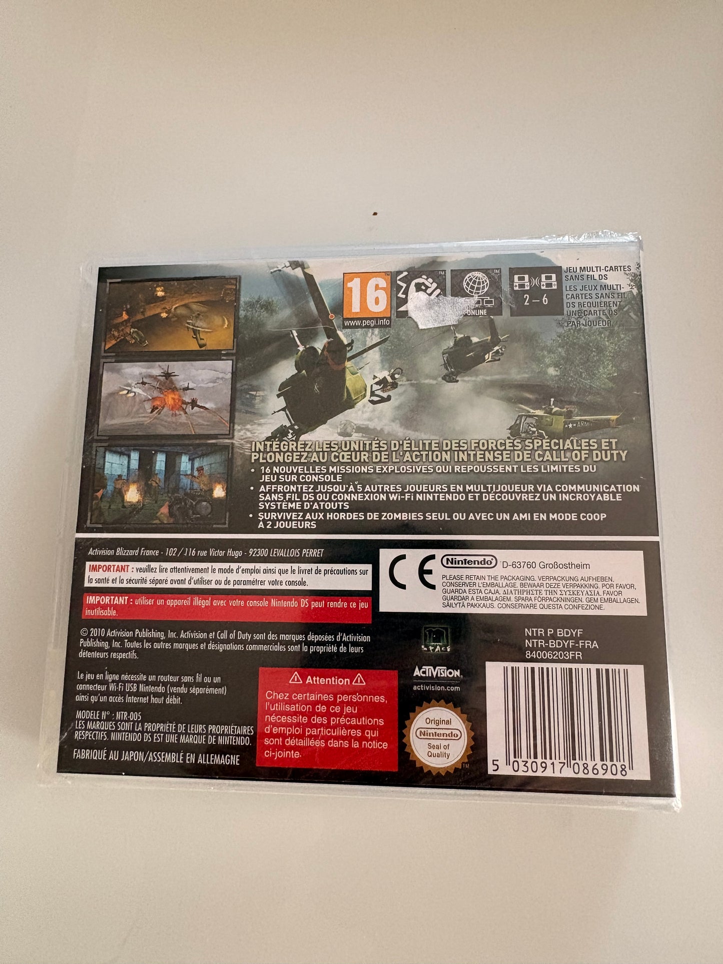 Call of duty black ops  Nintendo ds Neuf