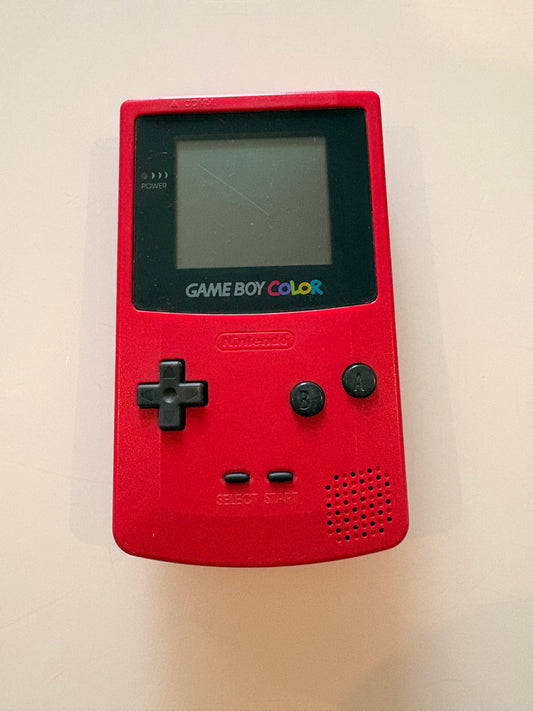 Nintendo Game Boy Color Rouge