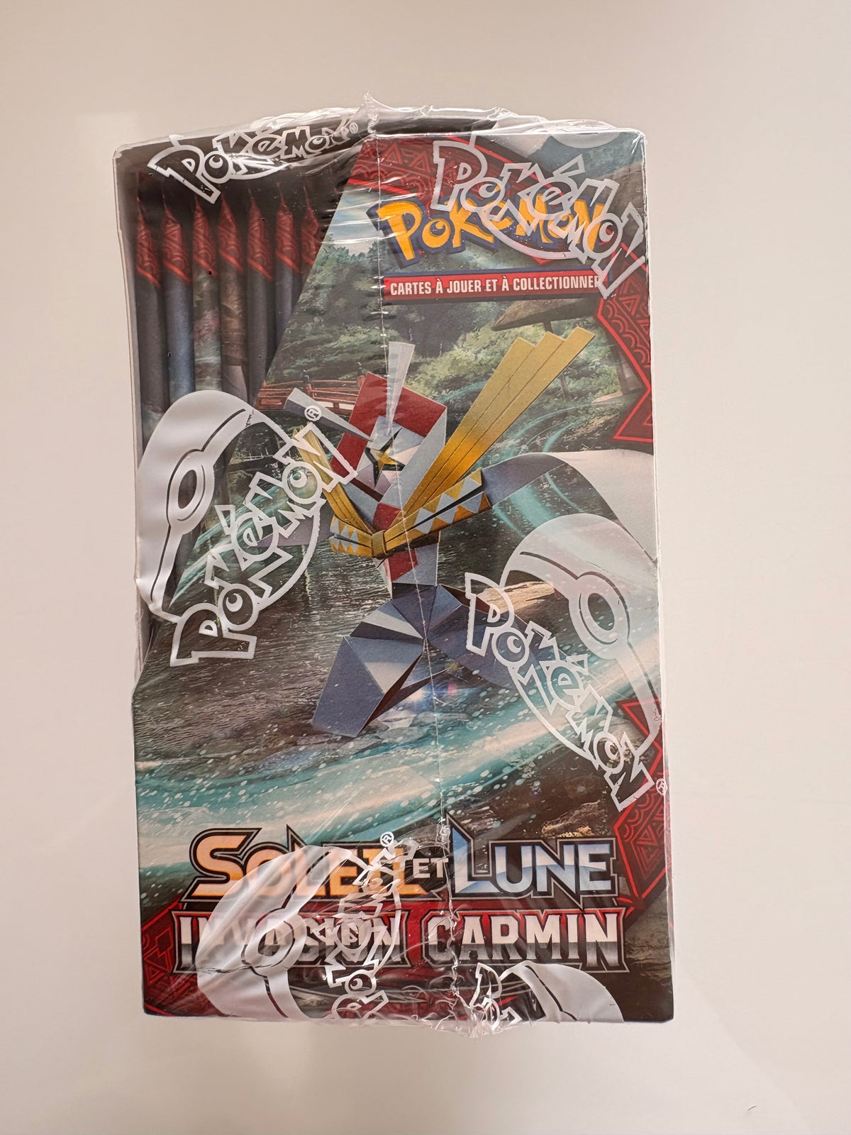 Pokémon Sun & Moon Crimson Invasion Booster Box (36 Packs, French) - Factory Sealed