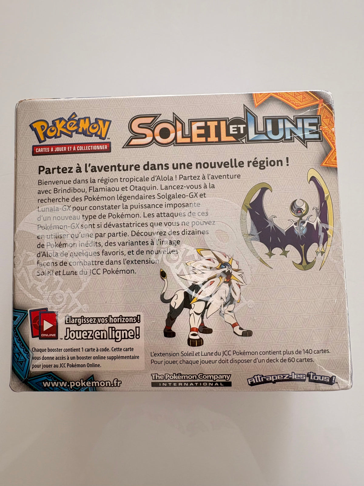 Display Pokémon Soleil et Lune SL1 (36 Boosters VF) - Scellé d'origine
