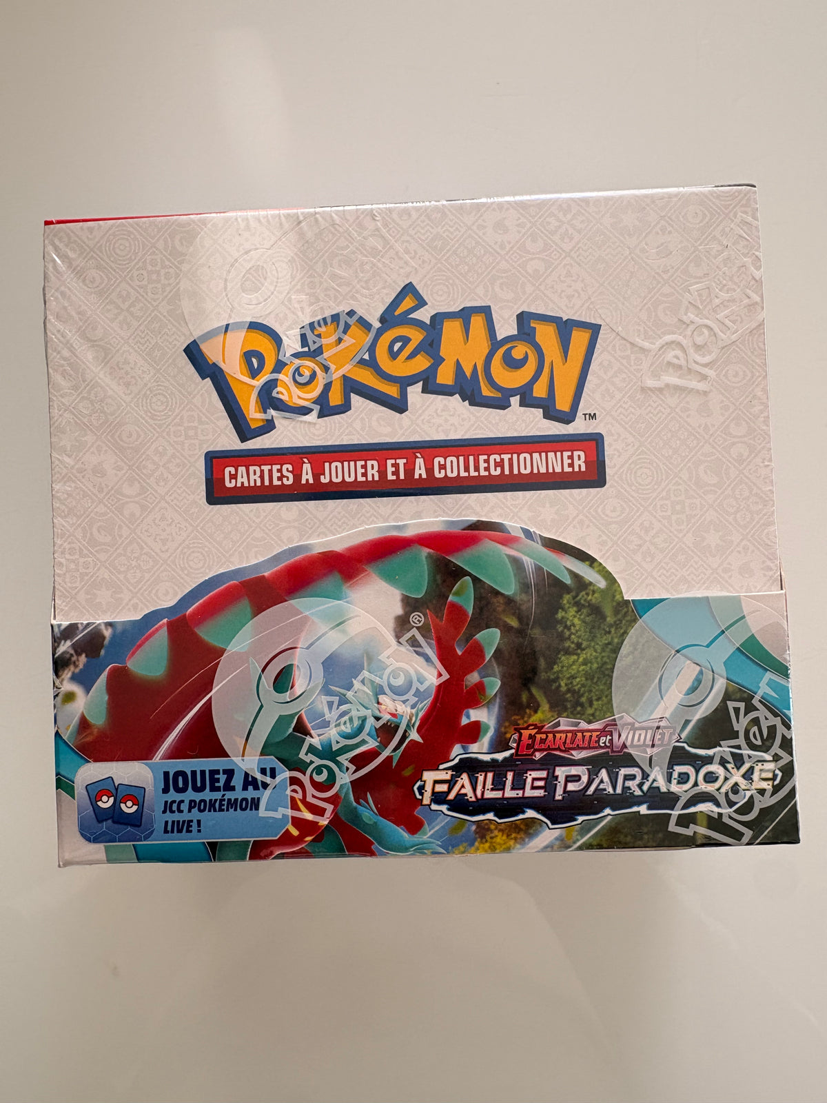 Display Pokémon Faille Paradoxe EV04 (36 Boosters VF) - Scellé d'origine