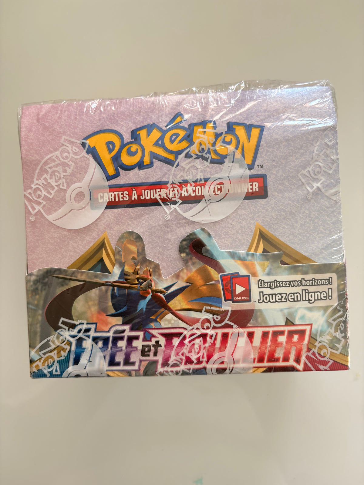 Pokémon Sword & Shield Base Set Booster Box (36 Packs, French) - Factory Sealed