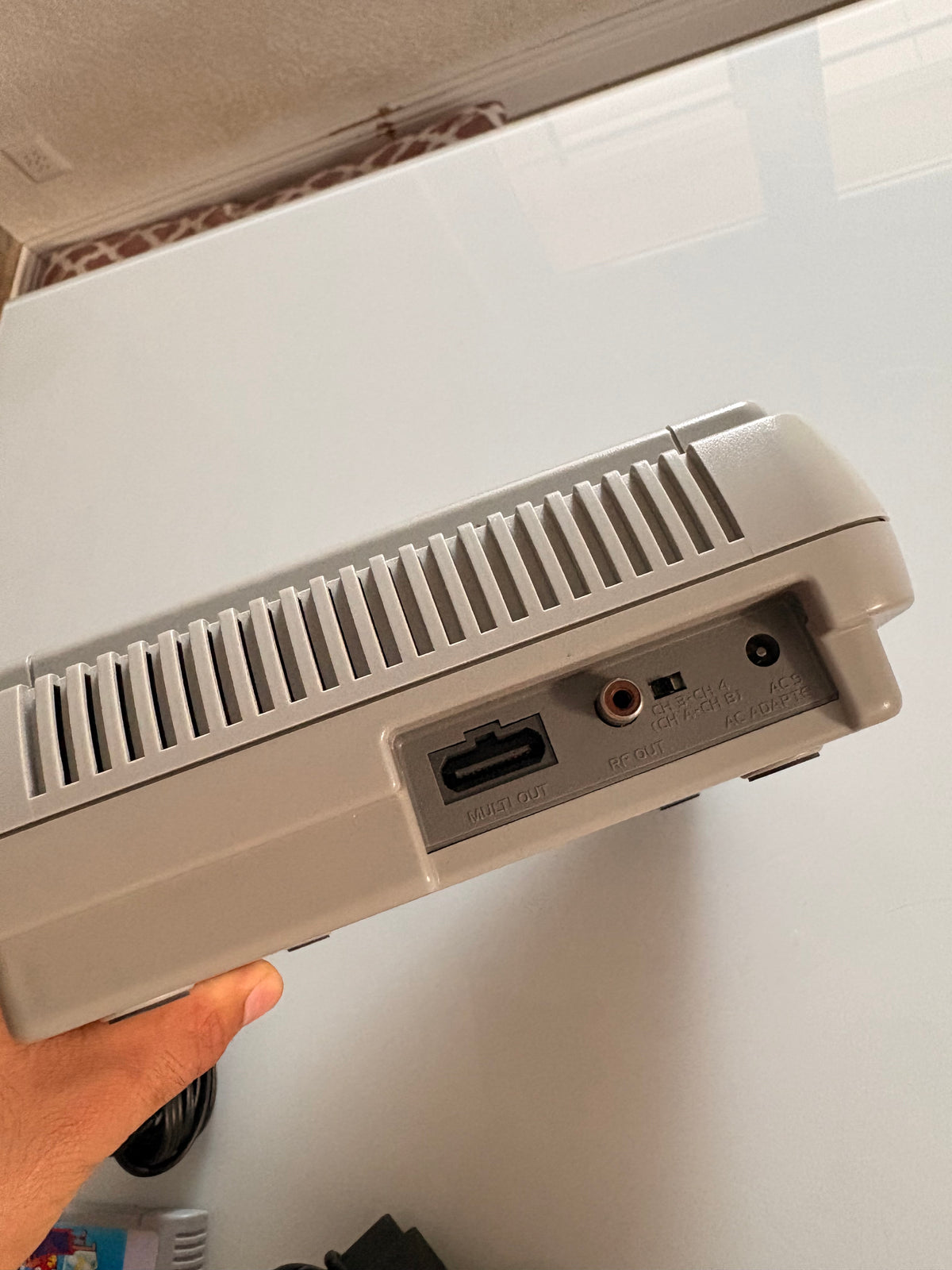 Console Super Nintendo (SNES) PAL + Jeu Mario Paint + 1 Manette originale