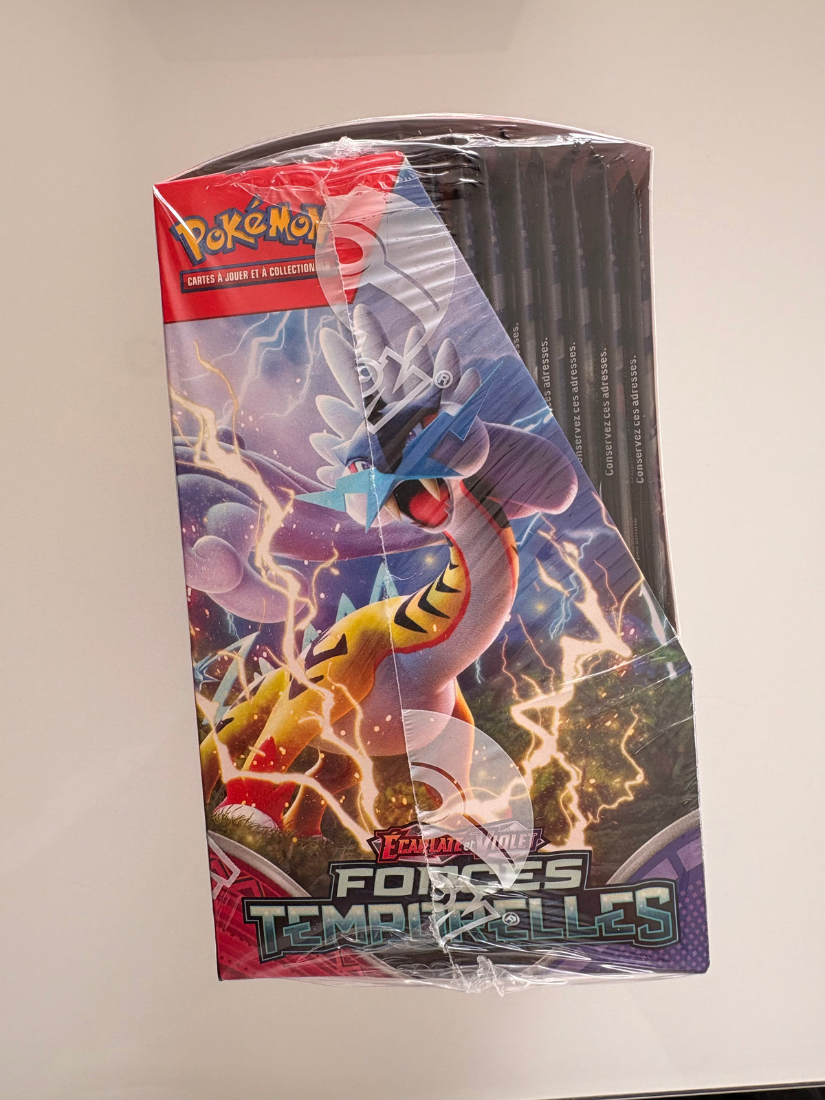 Temporal Forces EV05 Pokémon Display (36 Booster Packs FR) - Factory Sealed
