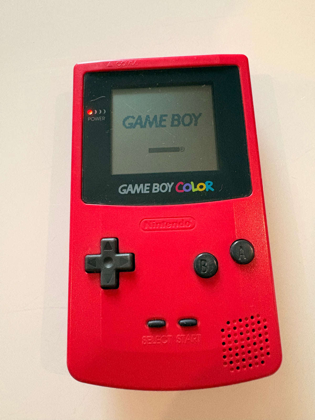 Nintendo Game Boy Color Rouge