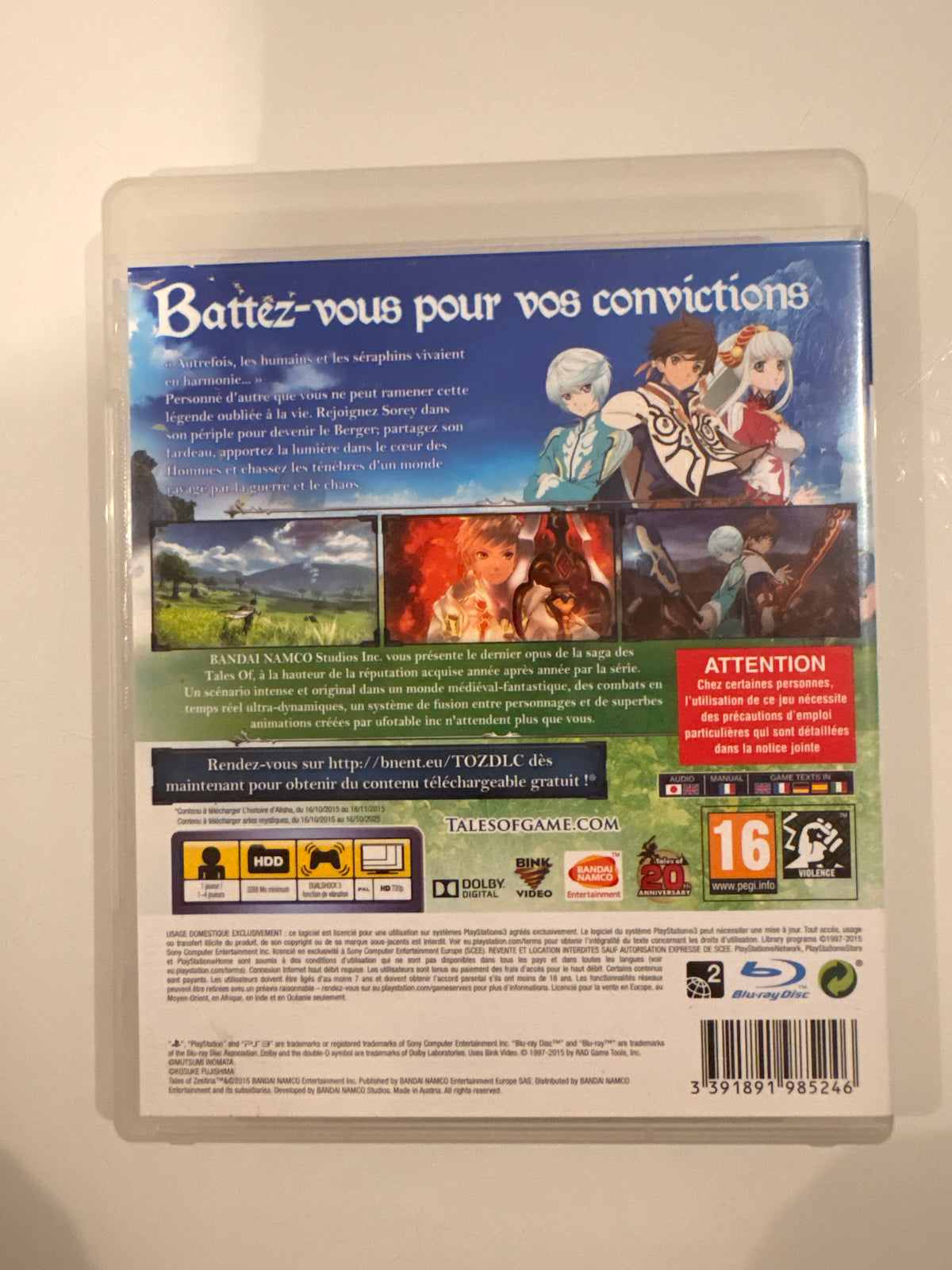 Tales of Zestiria - PS3