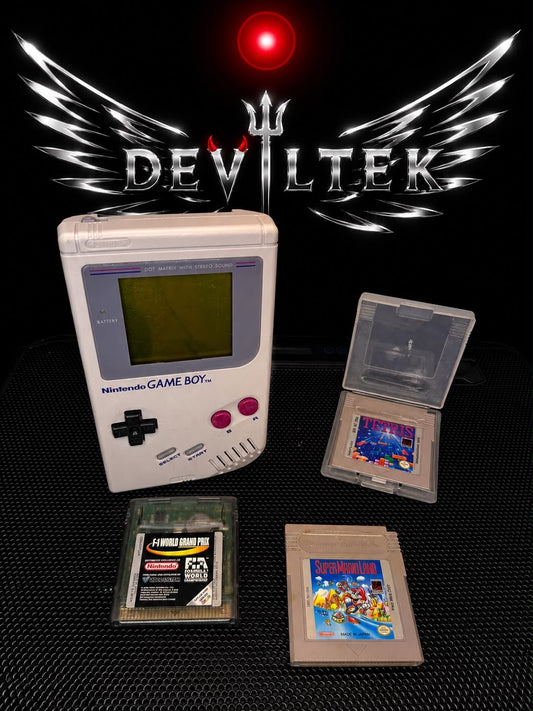 Pack Game Boy Original (DMG-01) + 3 Jeux Incontournables