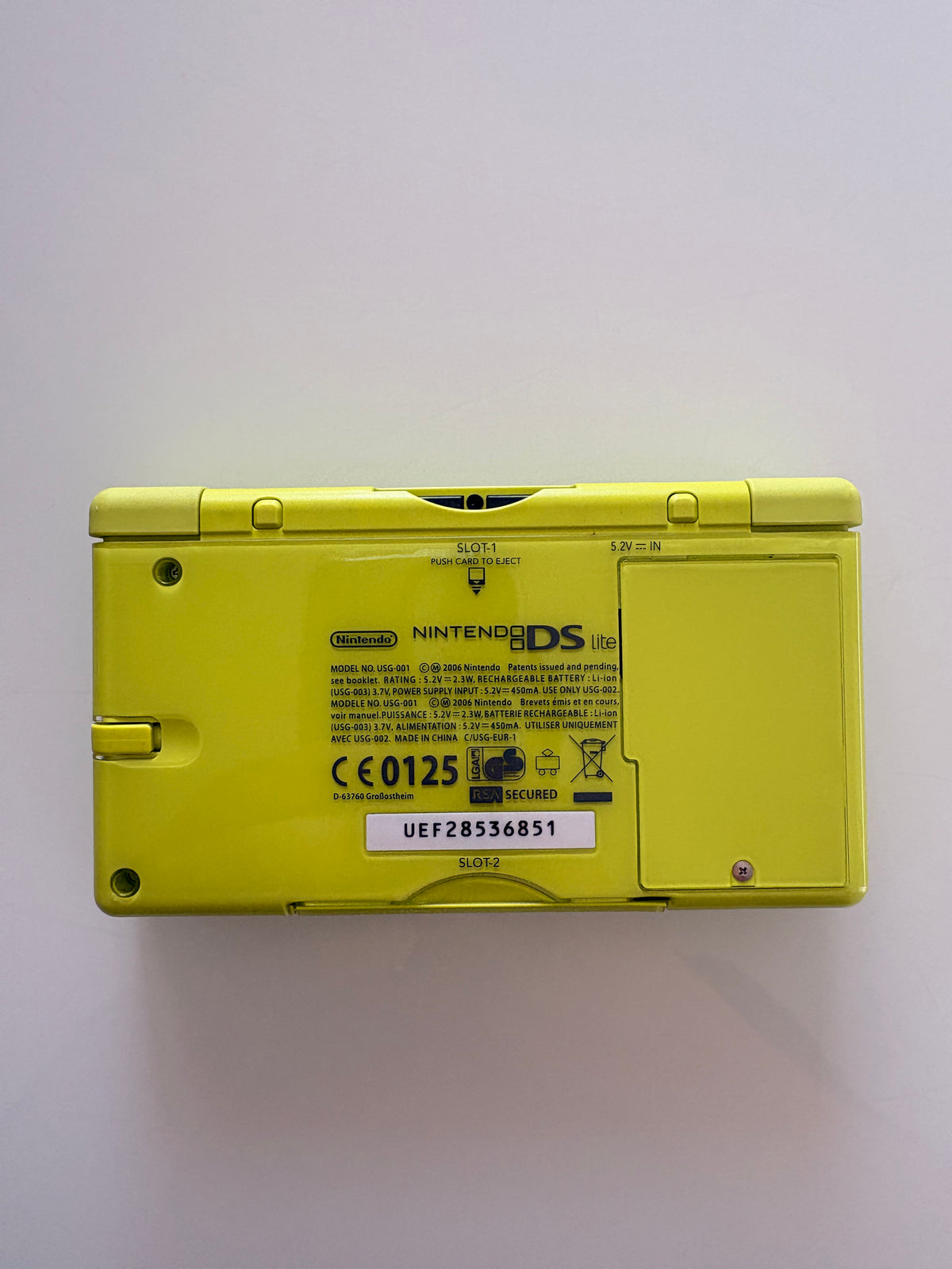 Nintendo DS Lite Lime Green