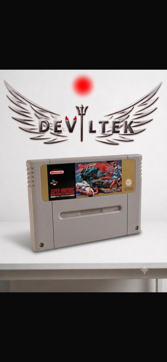 Jeu Street fighter II (SNES)