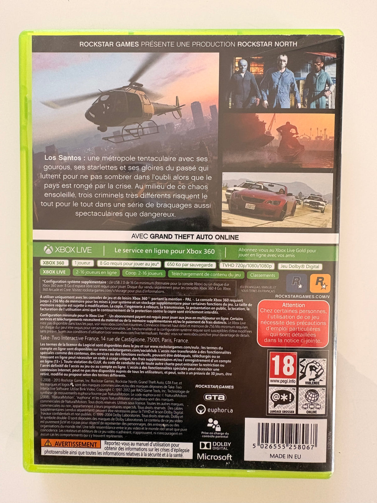 Grand Theft Auto V – Xbox 360