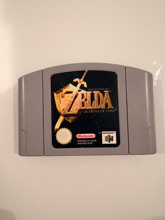 The Legend of Zelda: Ocarina of Time – Nintendo 64 (N64) PAL Original – Echtes Modul, getestet