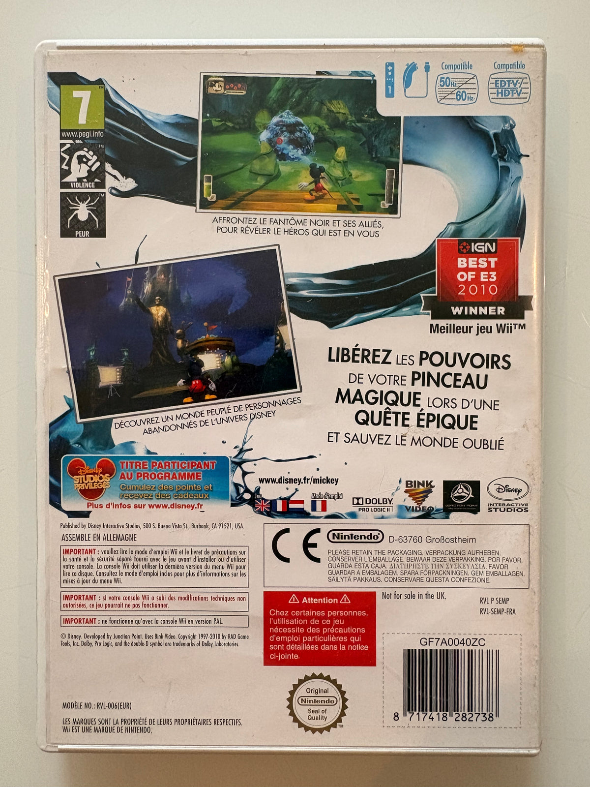 Disney Epic Mickey - Wii