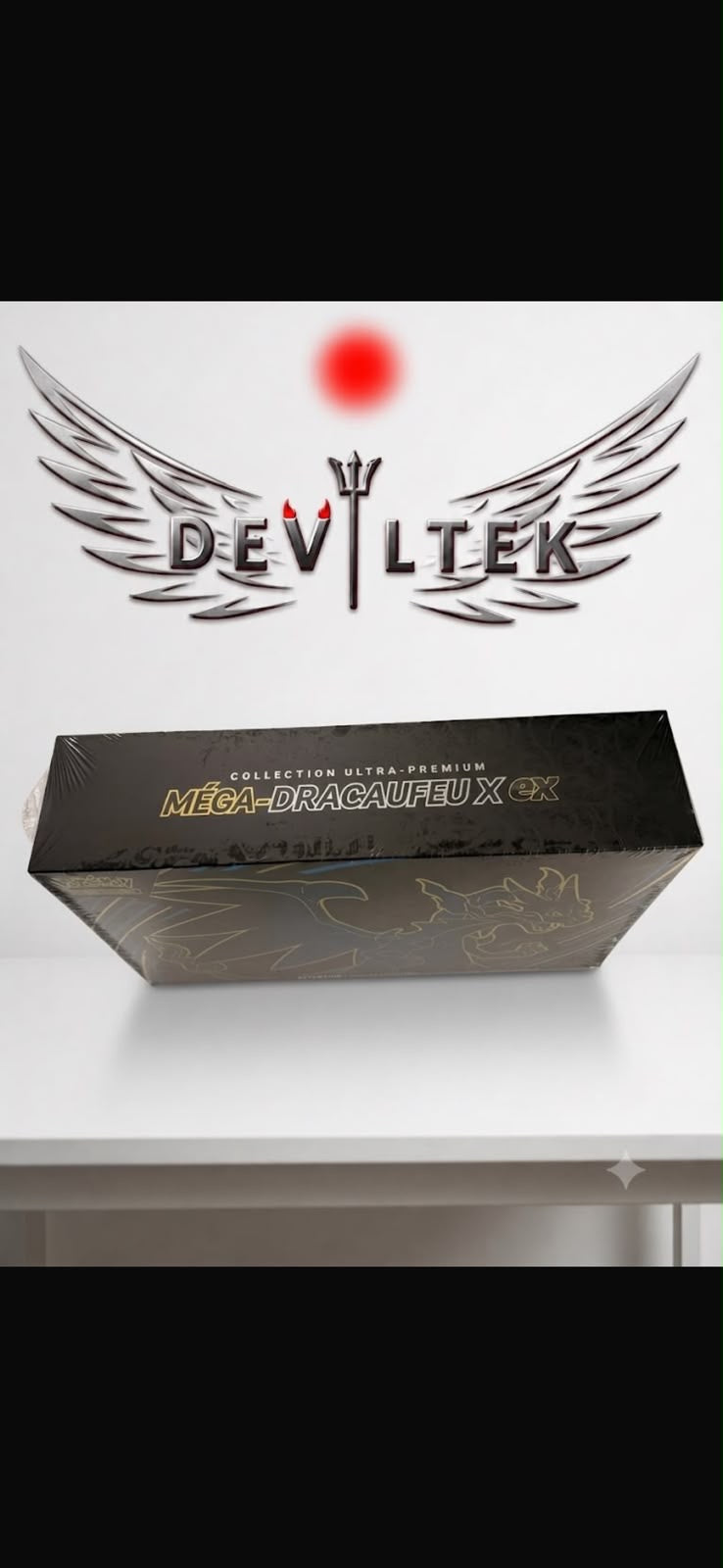 Collection Ultra-Premium Pokémon – Méga-Dracaufeu X-ex (Scellée)