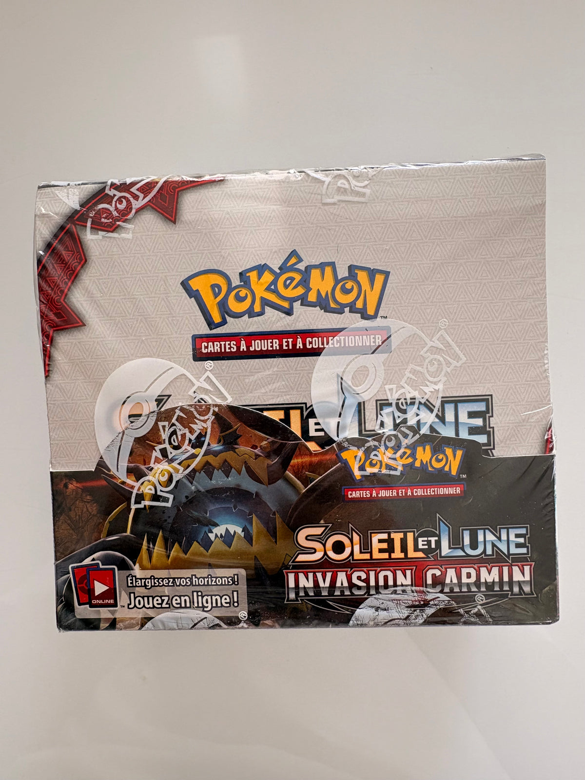 Pokémon Sun & Moon Crimson Invasion Booster Box (36 Packs, French) - Factory Sealed