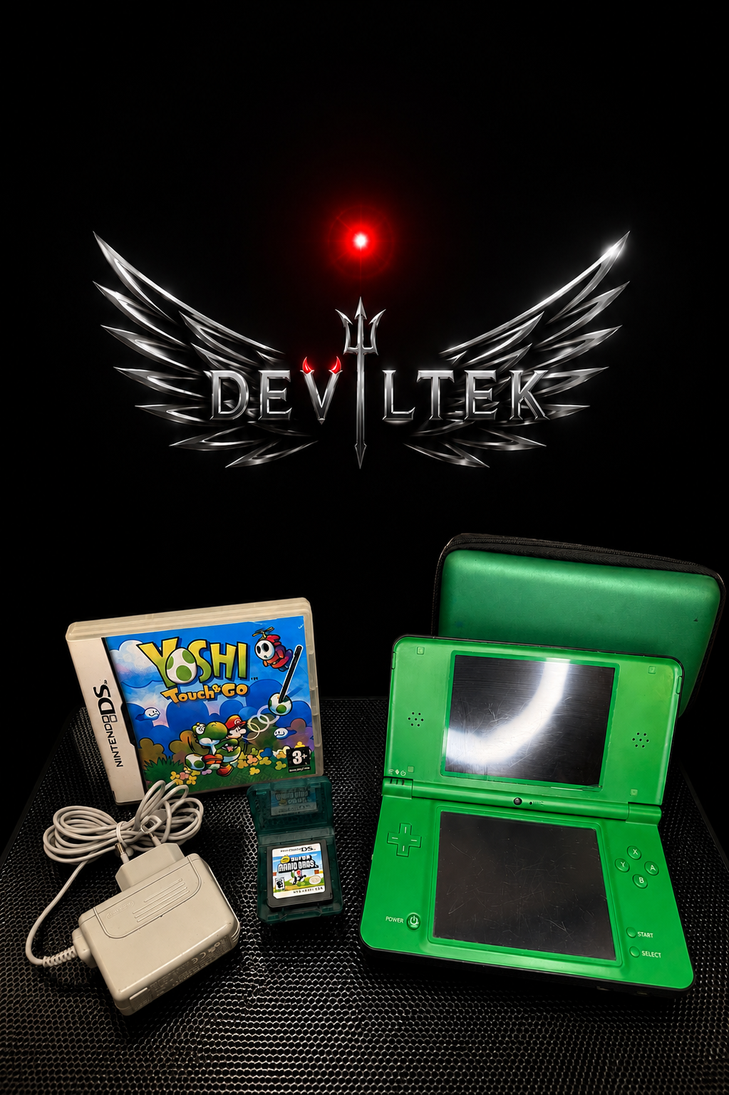 Pack Nintendo DSi Verte + 2 Jeux