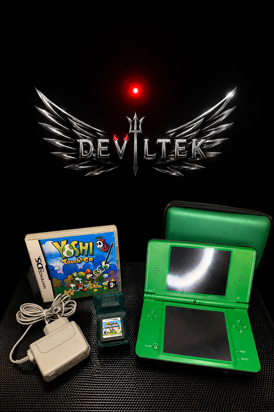 Pack Nintendo DSi Verte + 2 Jeux