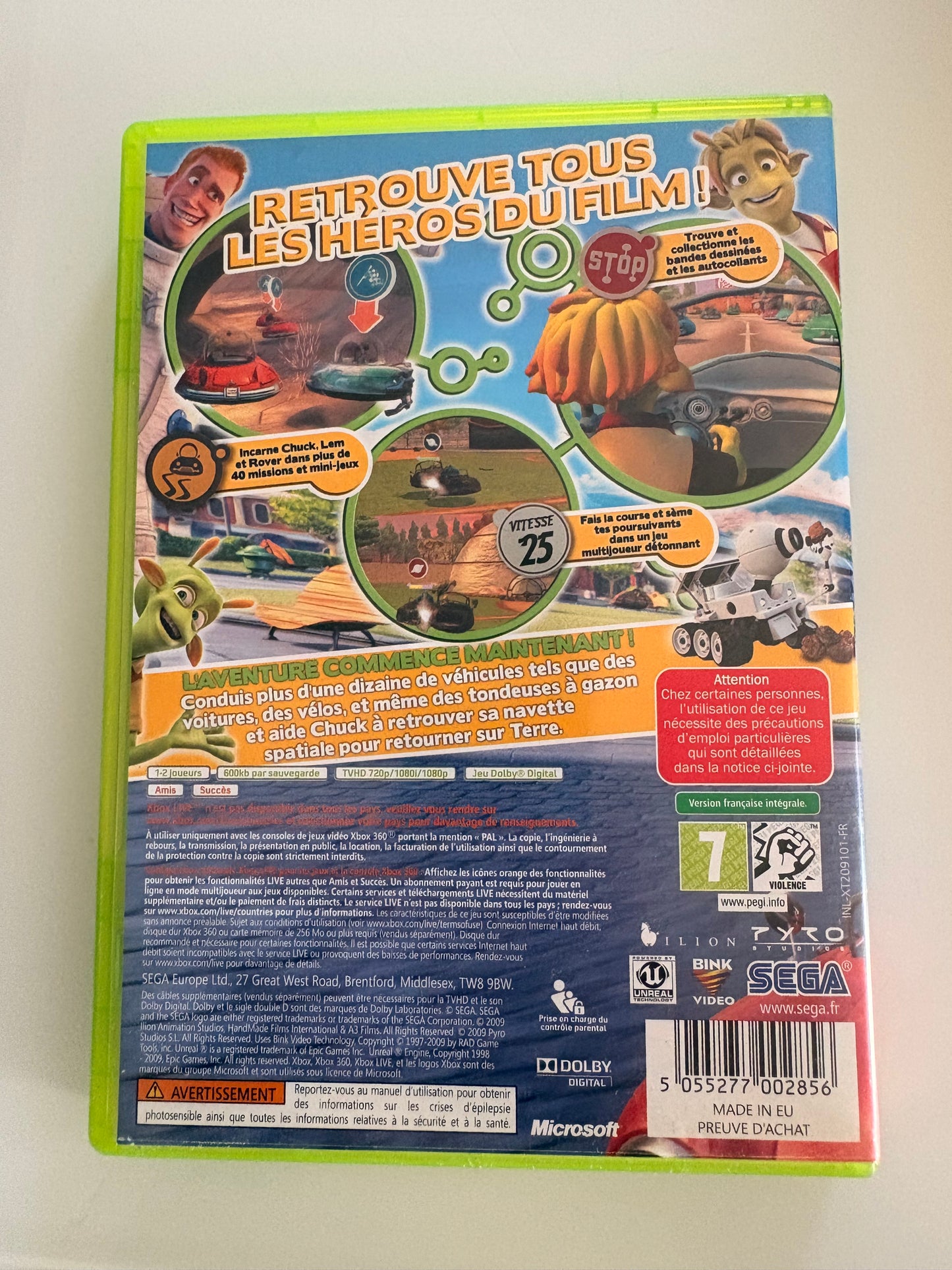Planète 51 Le jeu Xbox 360