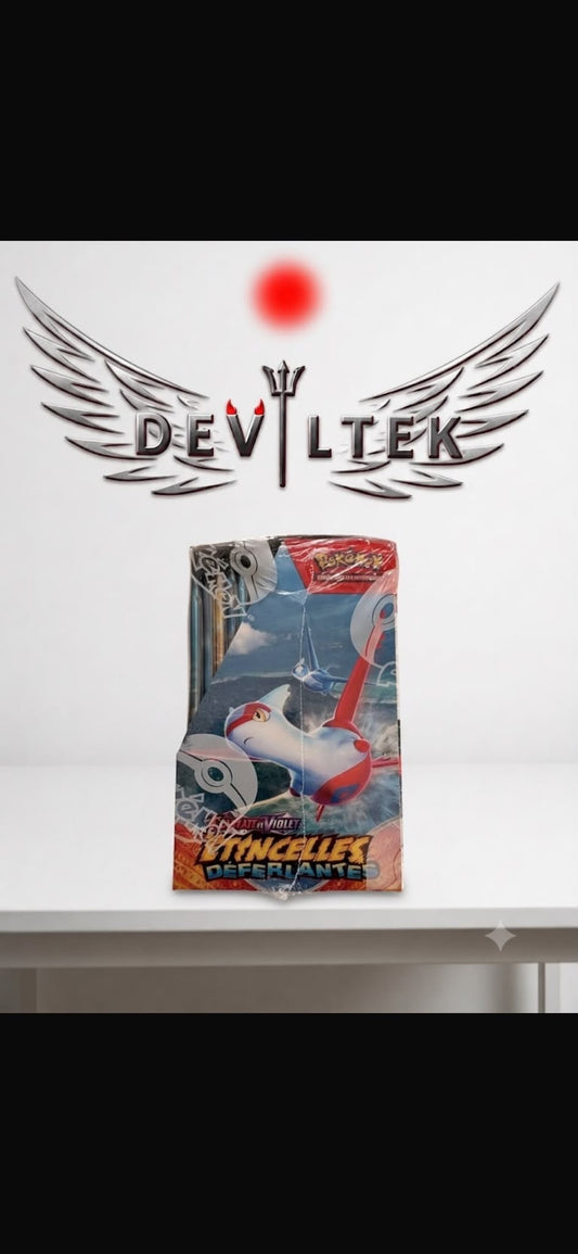 Boîte de 36 Boosters Pokémon : Écarlate et Violet – Étincelles Déferlantes (Scellée)