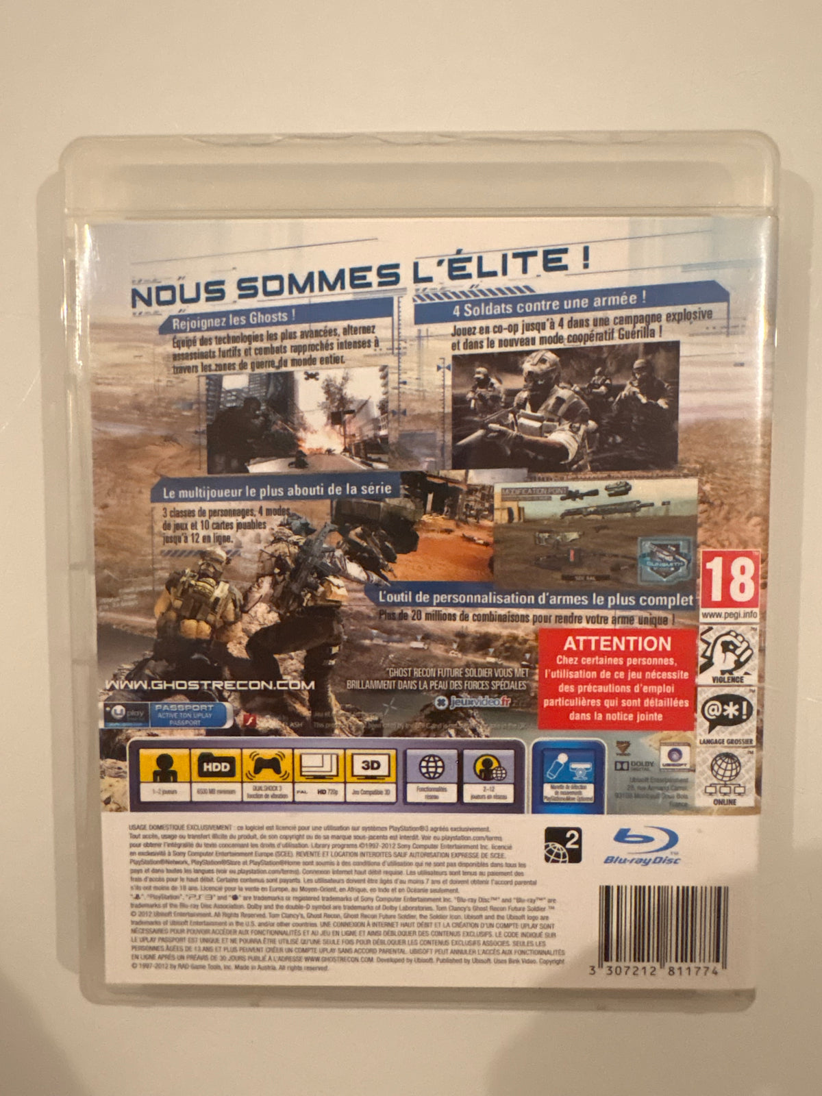 Tom Clancy's Ghost Recon Future Soldier - PS3