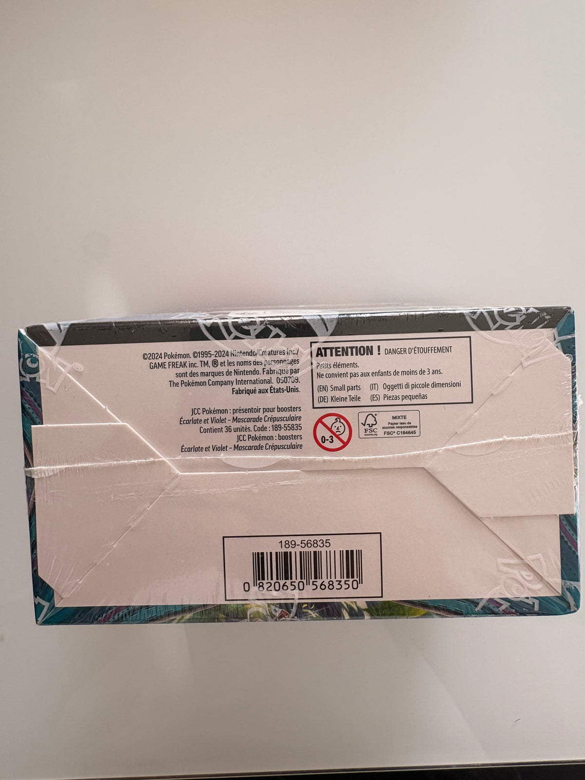 Pokémon Display Maskerade im Zwielicht Karmesin & Purpur 06 (36 Booster, DE) – Original versiegelt
