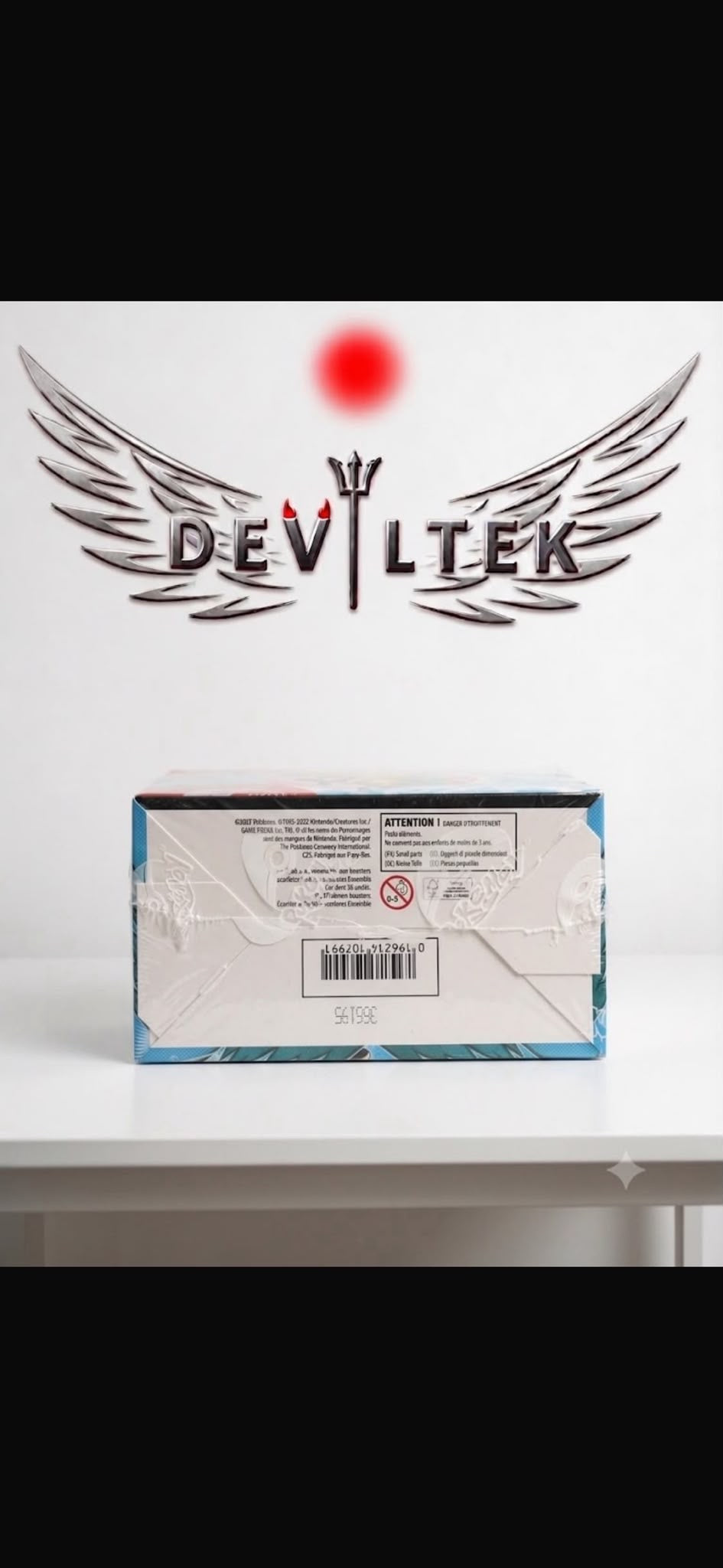 Pokémon Display (36 Boosterpacks): Karmesin & Purpur – Gewellte Zeit (versiegelt)
