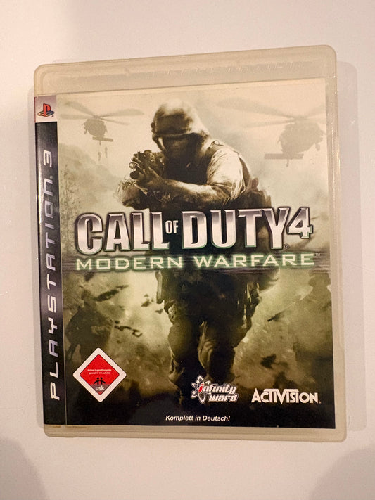 Call of Duty 4 Modern Warfare (DE) - PS3