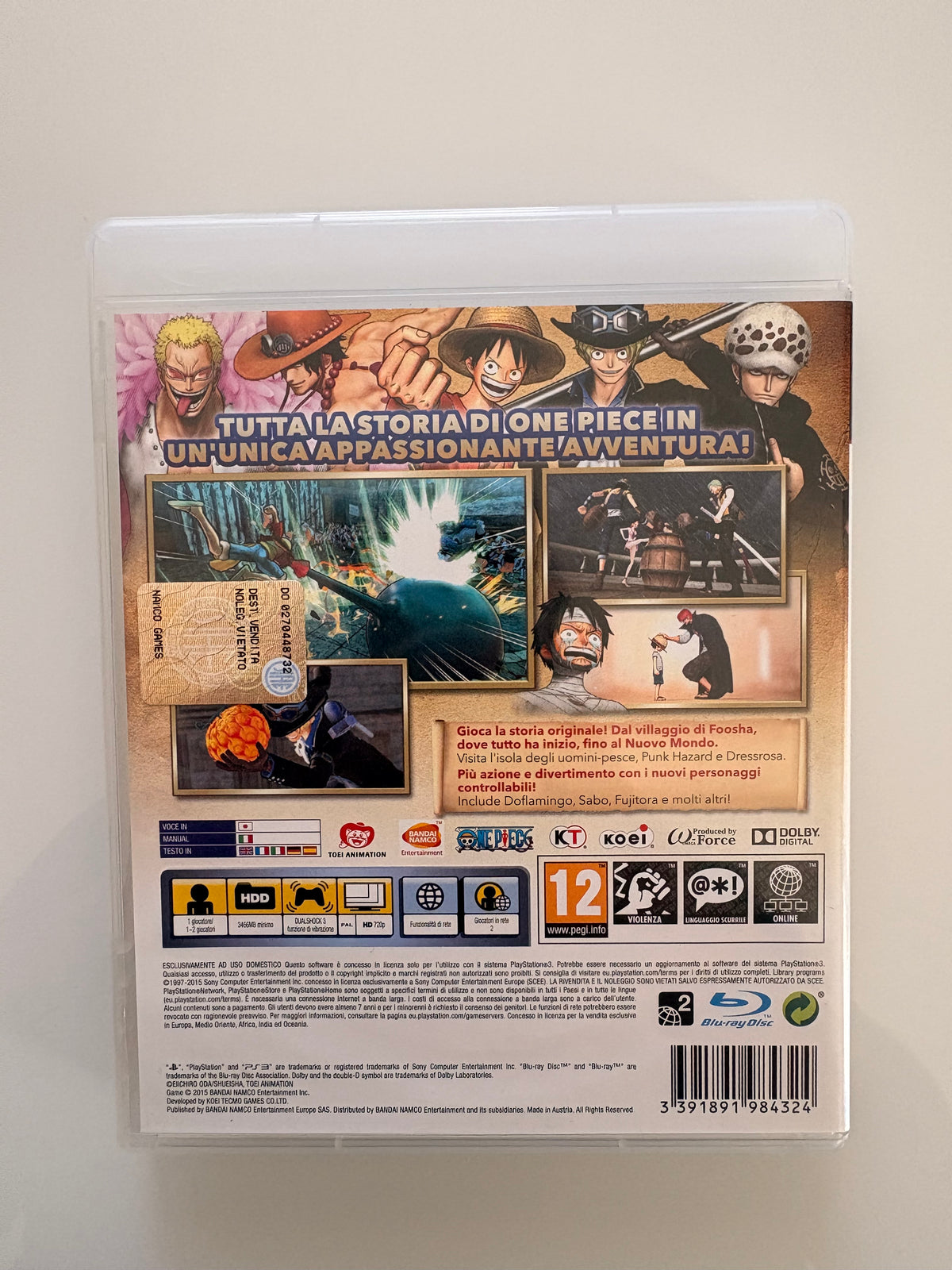 One Piece Pirate Warriors 3 - PS3