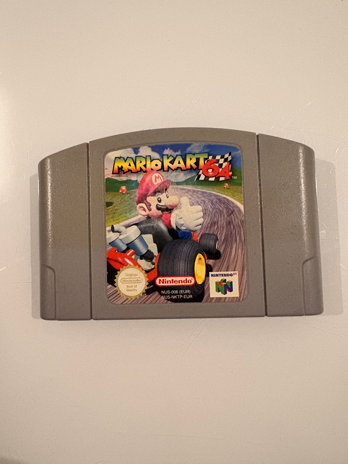 Mario Kart 64 – Nintendo 64 (N64) PAL Original – Authentic Tested Cartridge