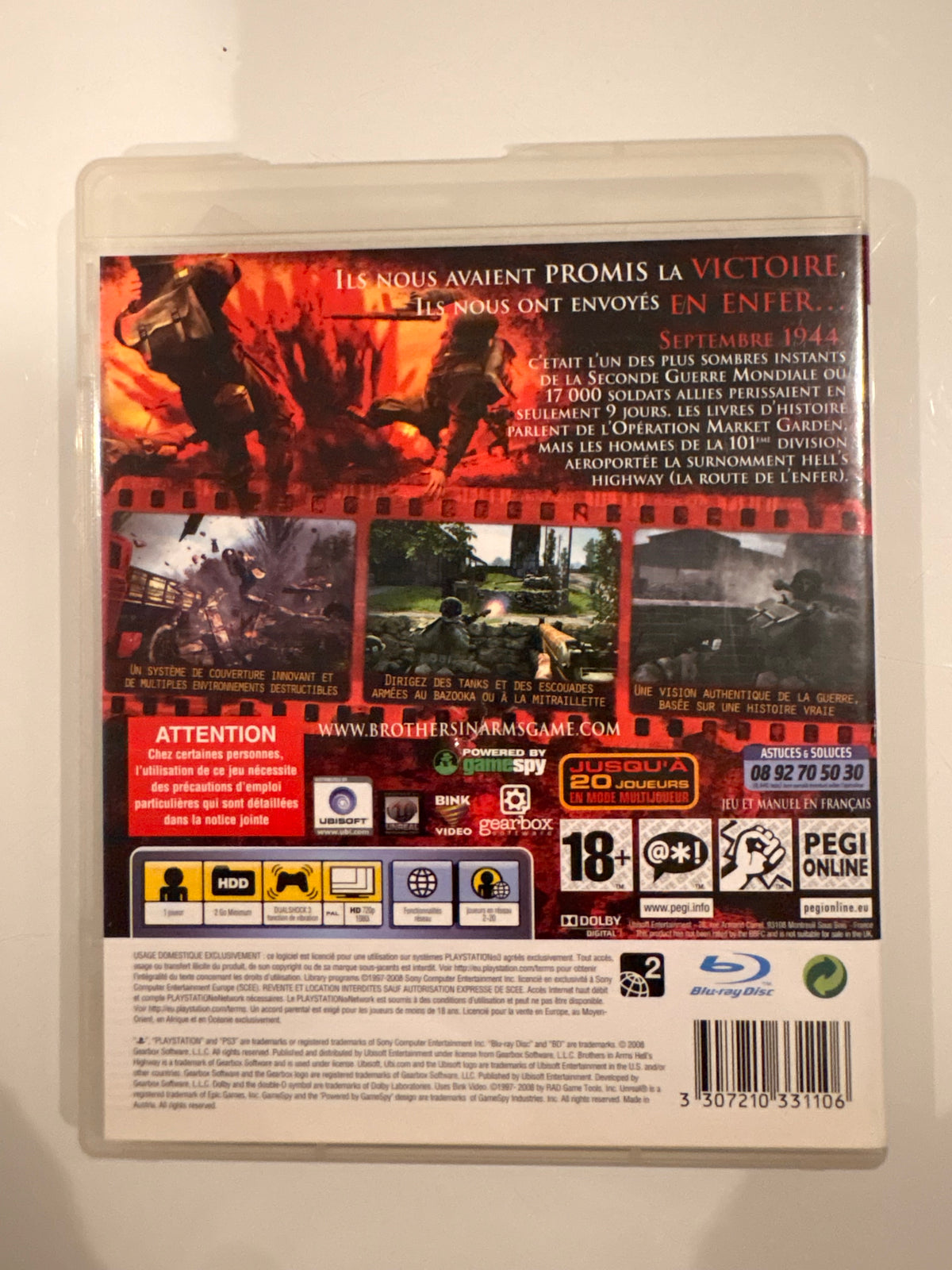Brothers in Arms Hell's Highway - PS3