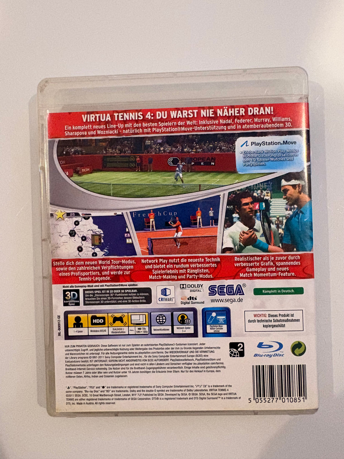 Virtua Tennis 4 - PS3