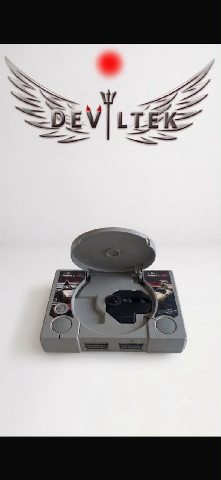 PlayStation 1 (PSOne)-Paket + Spiele