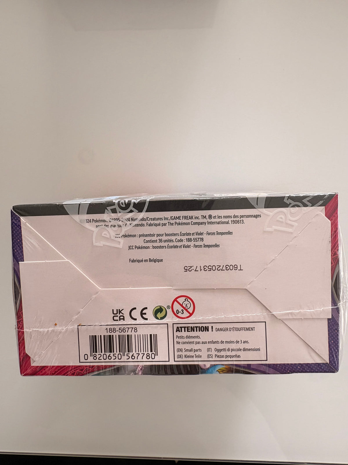 Temporal Forces EV05 Pokémon Display (36 Booster Packs FR) - Factory Sealed