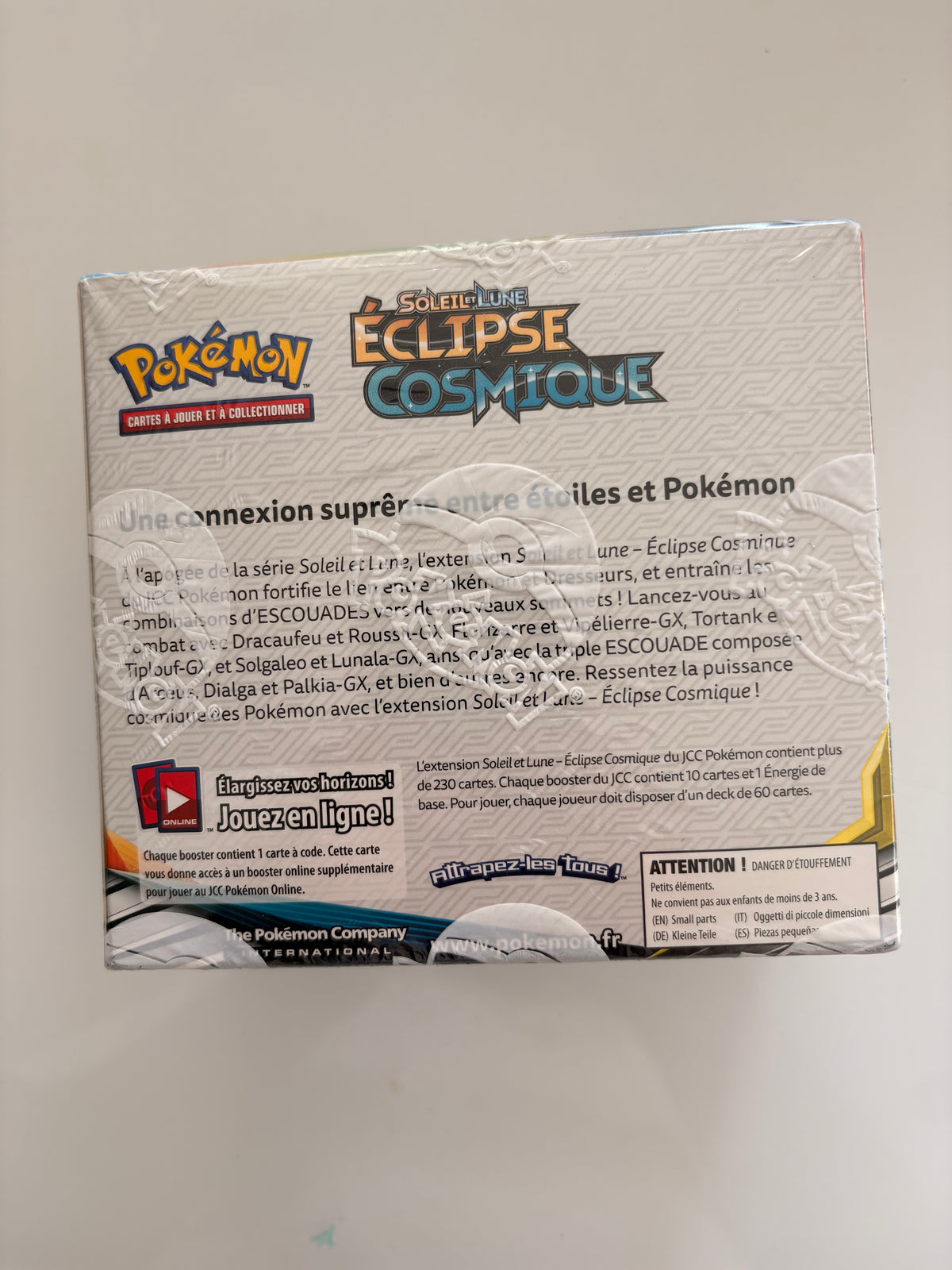 Display Pokémon Sun & Moon Cosmic Eclipse SM12 (36 Booster Packs FR) - Factory Sealed
