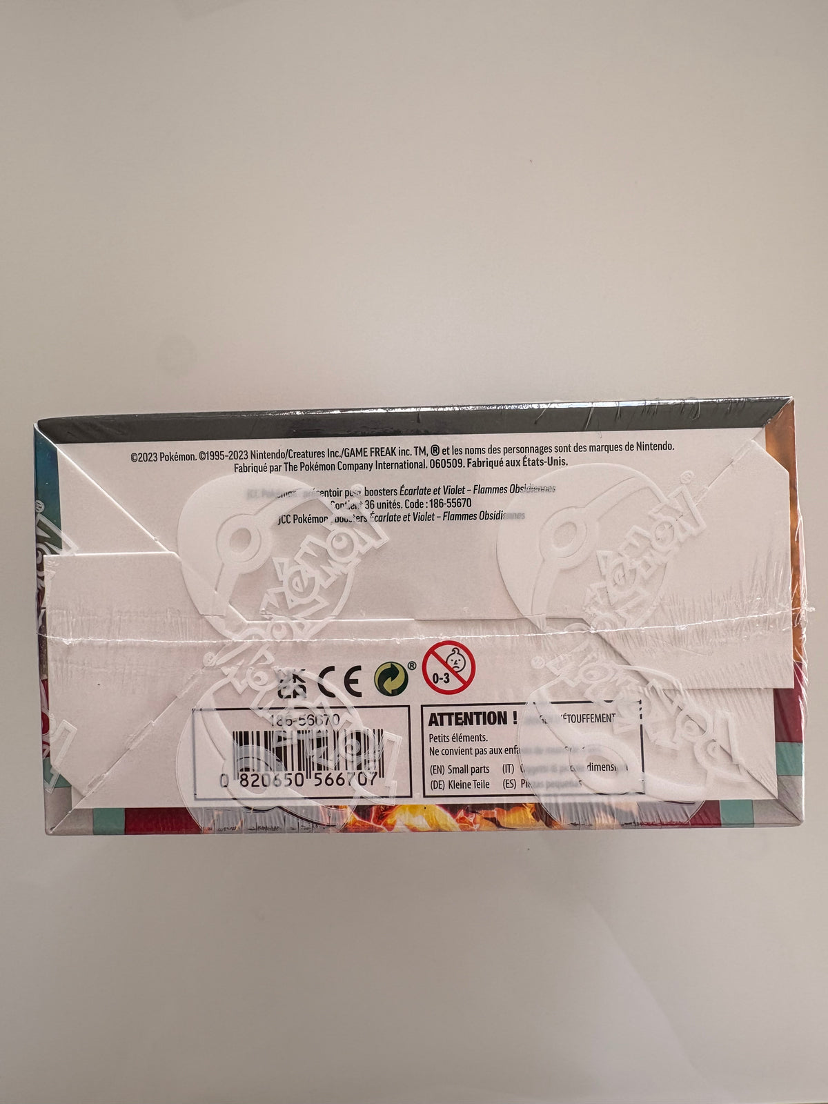 Display Pokémon Obsidian Flammen Karmesin & Purpur 03 (36 Booster, Deutsch) – Original versiegelt
