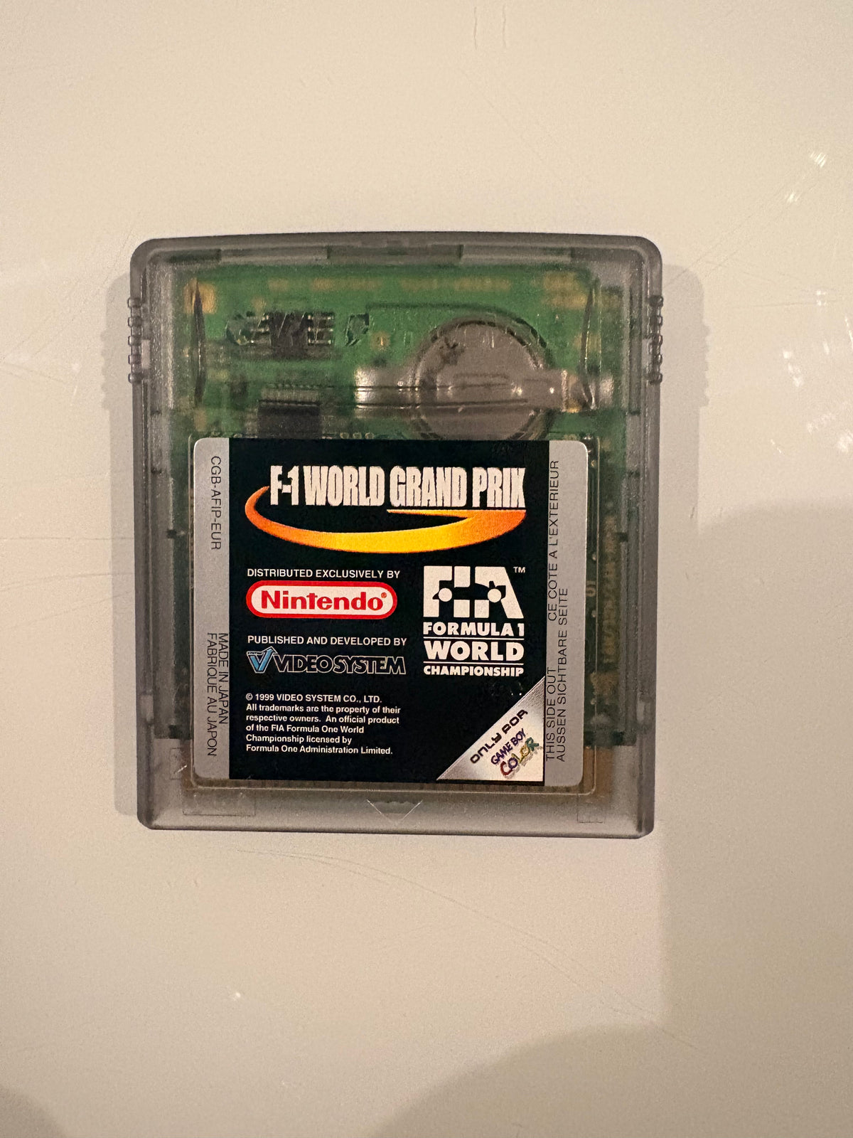 F-1 World Grand Prix - Game Boy Color