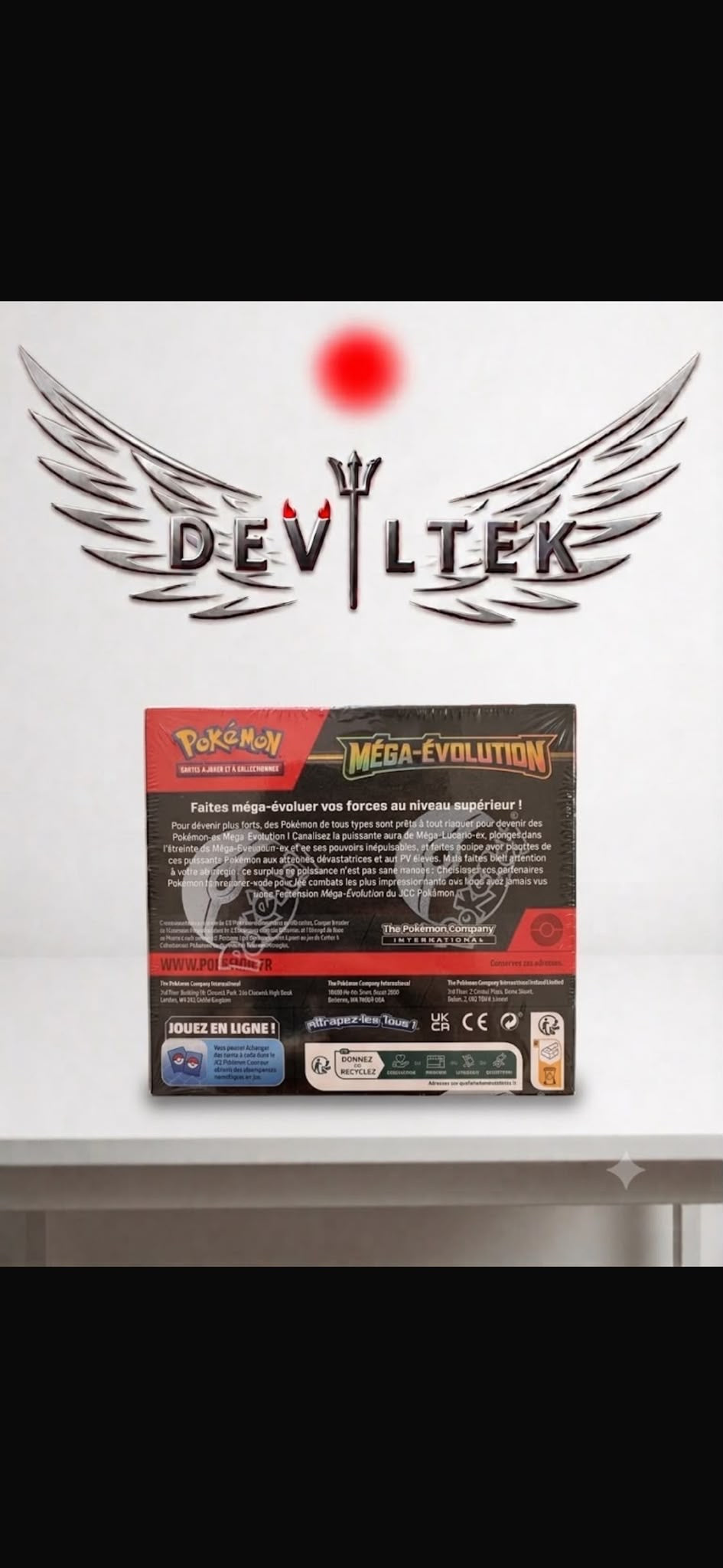 Boîte de Boosters Pokémon : Méga-Évolution (Scellée)
