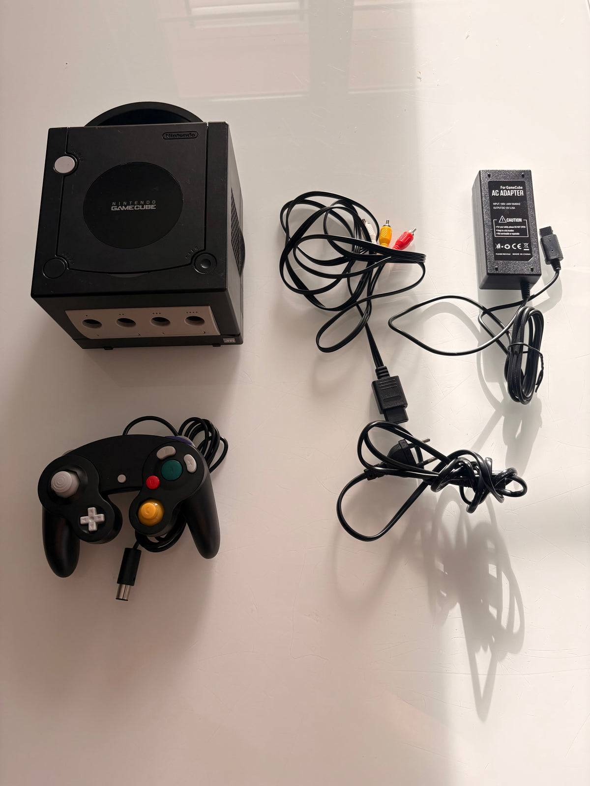Nintendo GameCube Noire avec Manette & Câbles