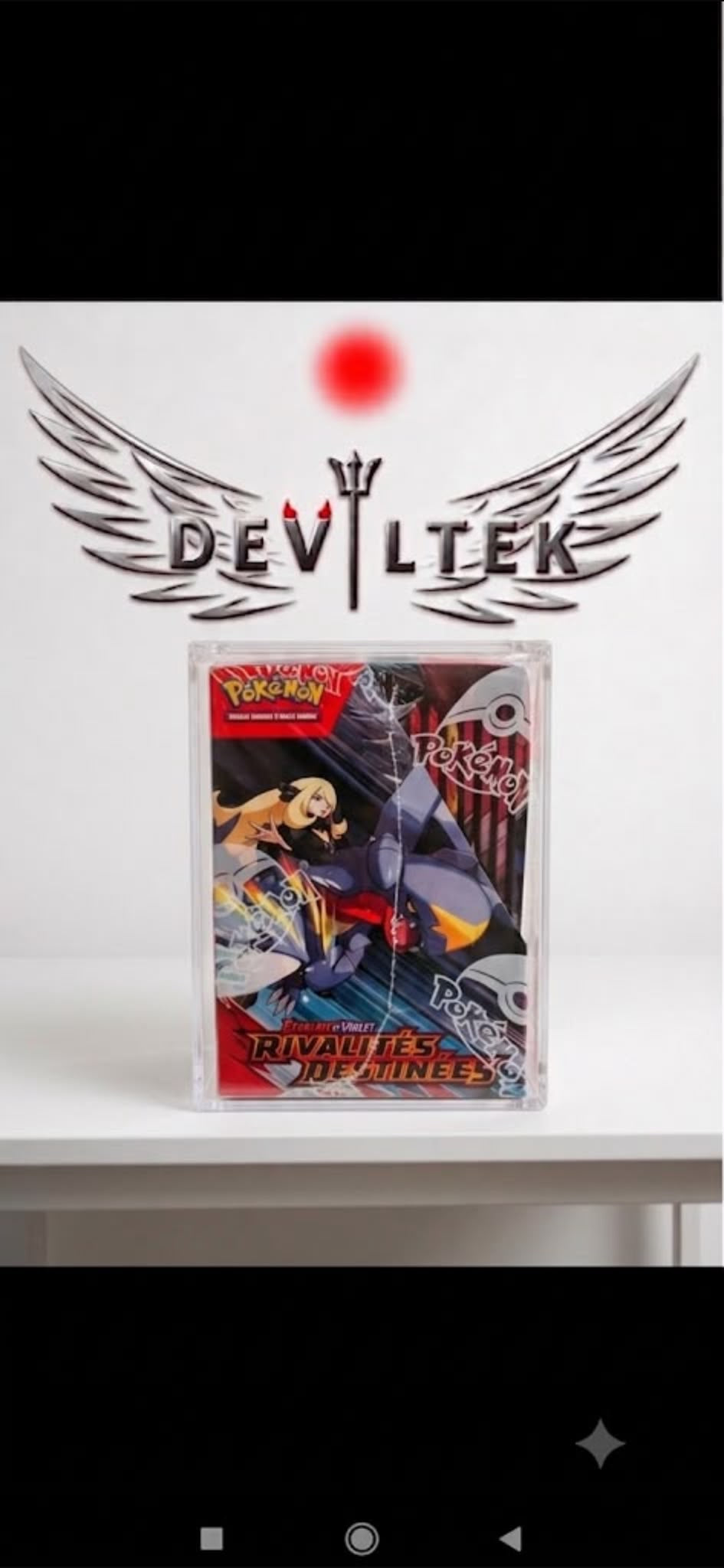 Boîte de 36 Boosters Pokémon : Écarlate et Violet – Rivalités Destinées (Scellée)