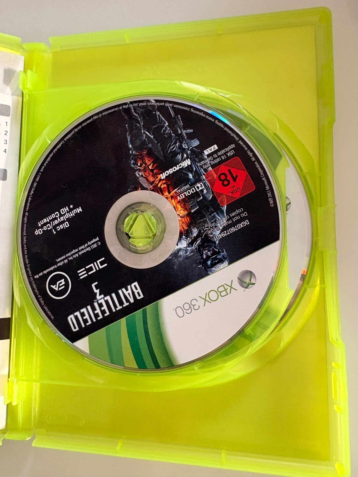 Battlefield 3 Xbox 360