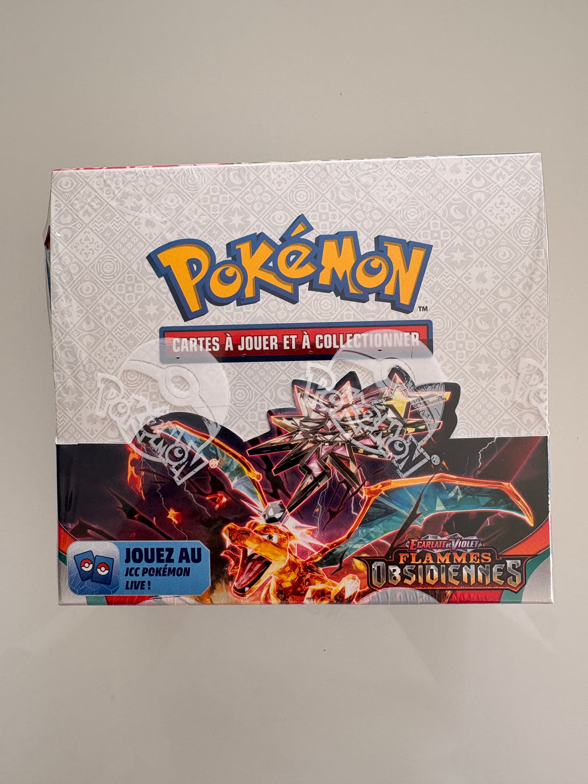 Display Pokémon Obsidian Flammen Karmesin & Purpur 03 (36 Booster, Deutsch) – Original versiegelt