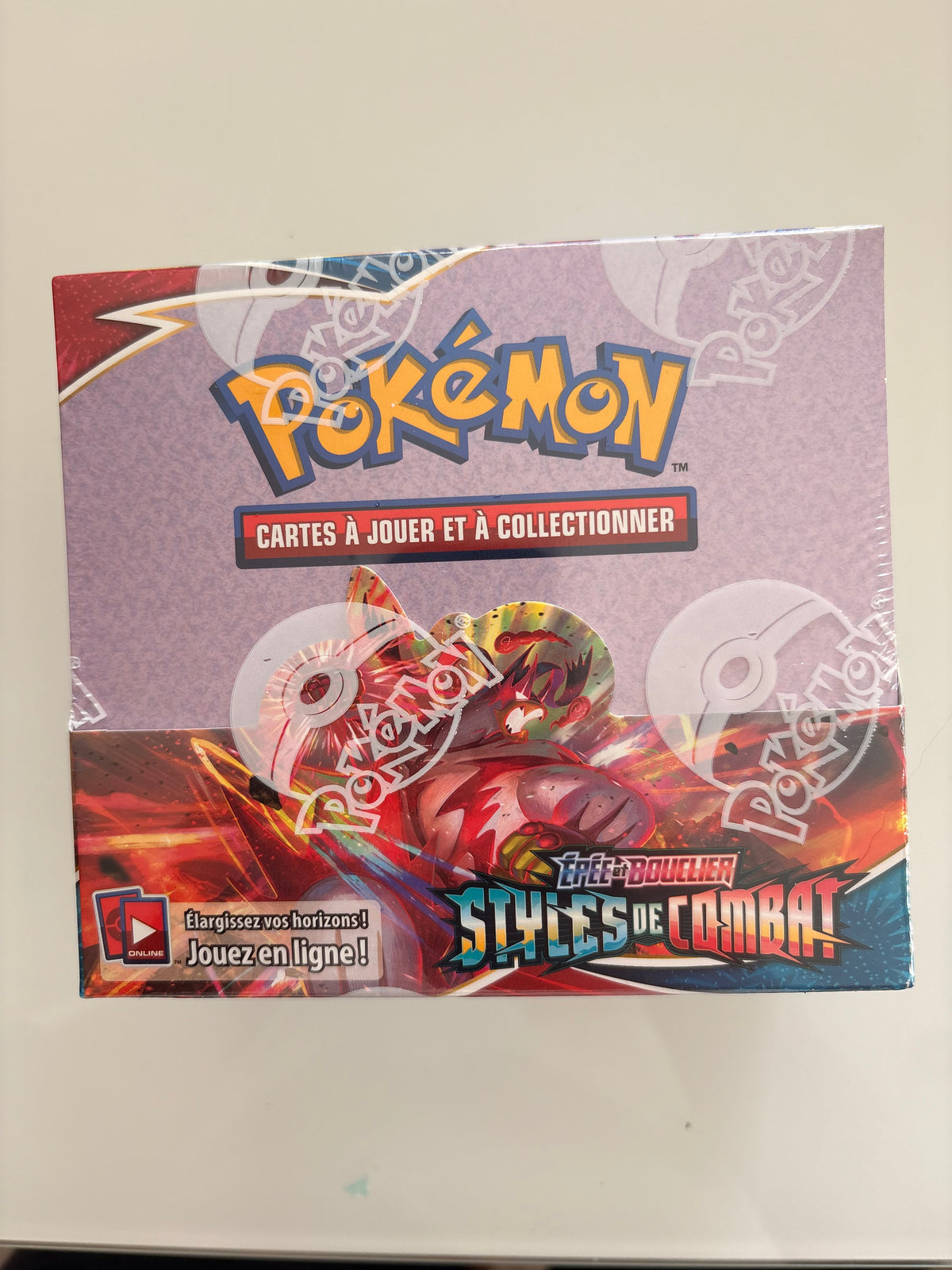 Pokémon Schwert & Schild Kampfstile SWSH05 Display (36 Booster FR) – originalversiegelt