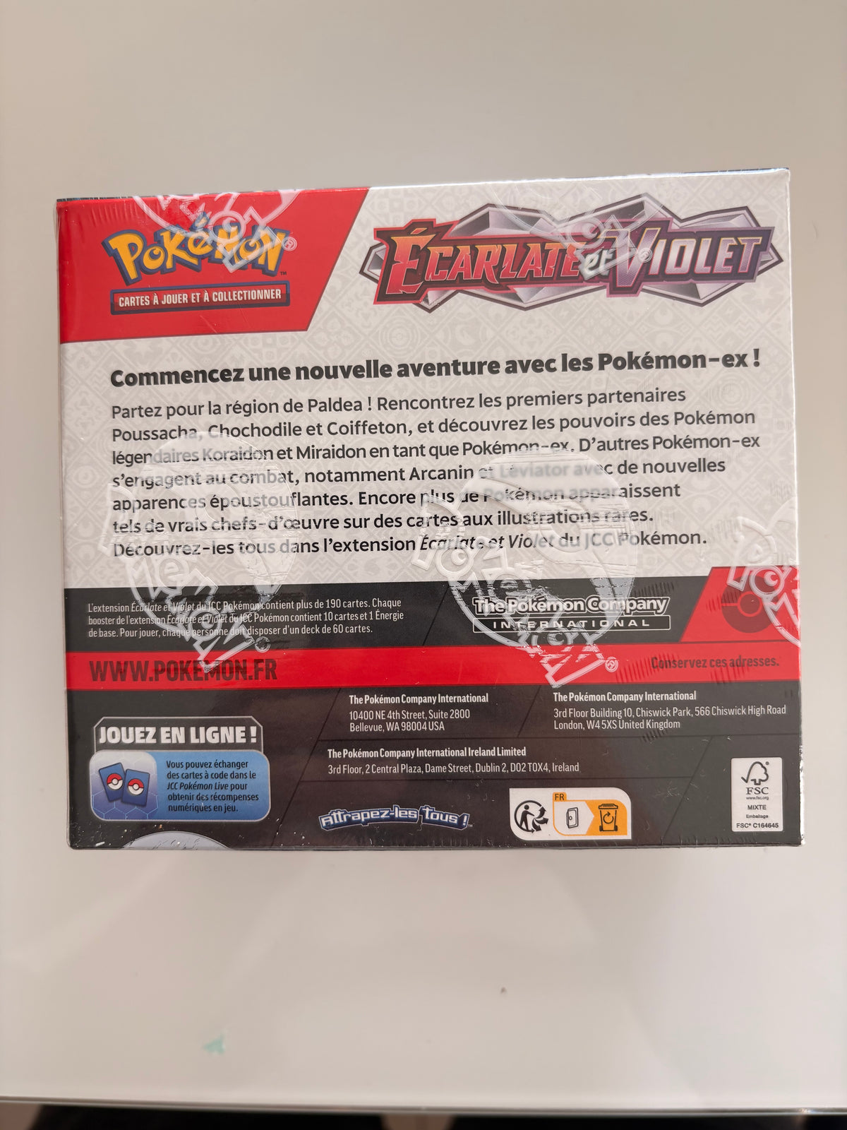 Display Pokémon Karmesin & Purpur SV01 (36 Booster DE) - Original versiegelt